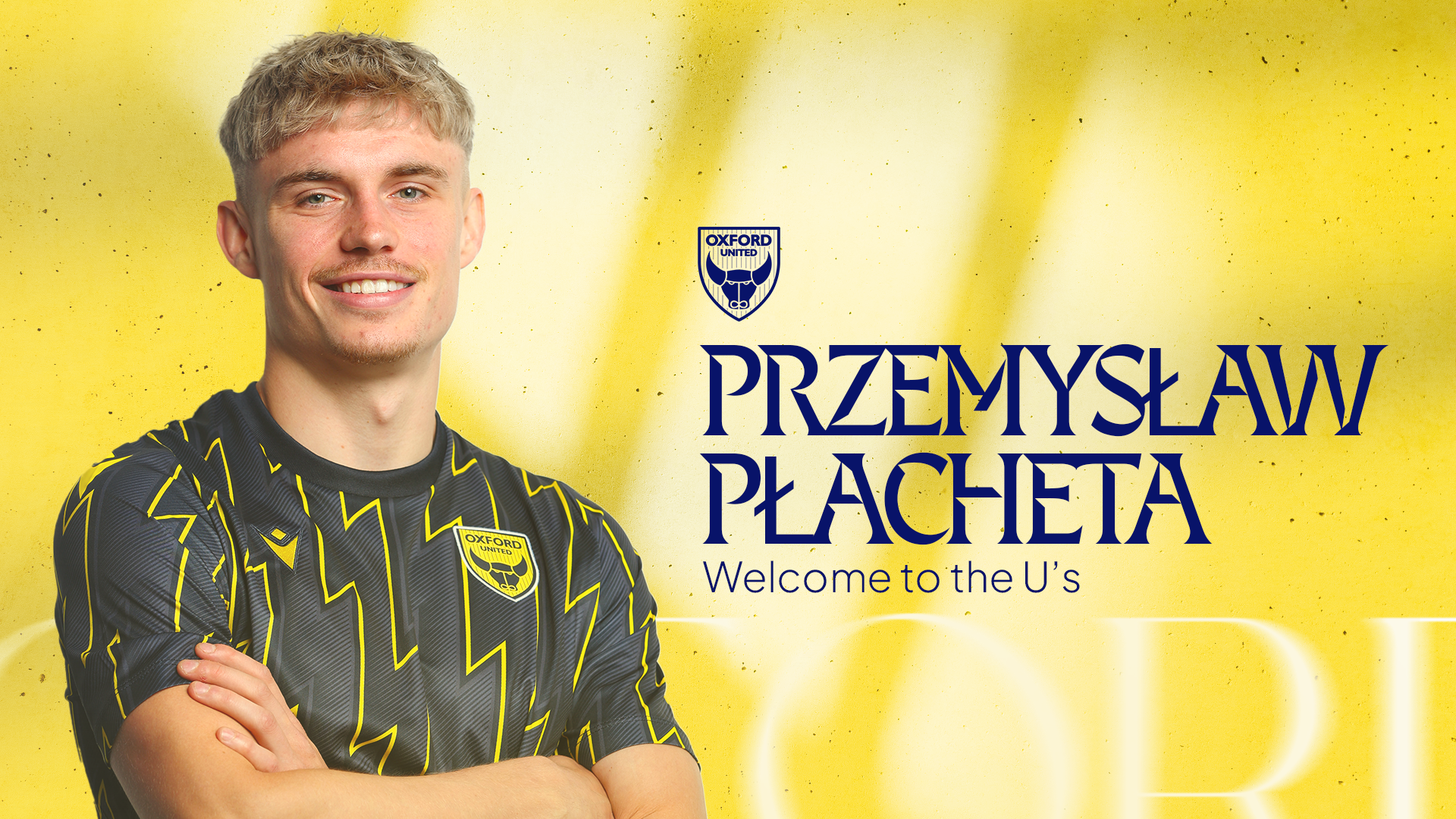 Placheta signs for Oxford United