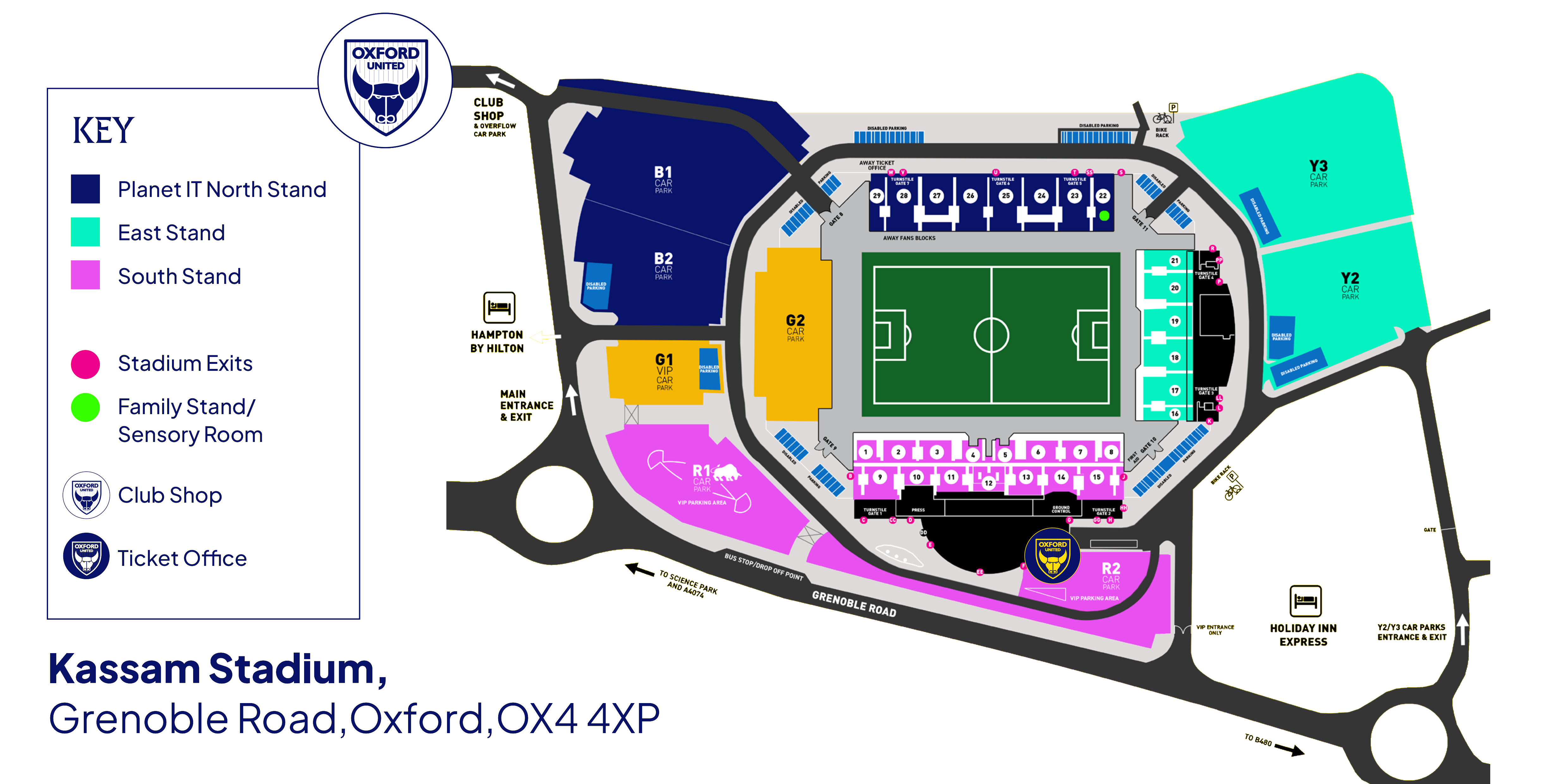 Stadium Map