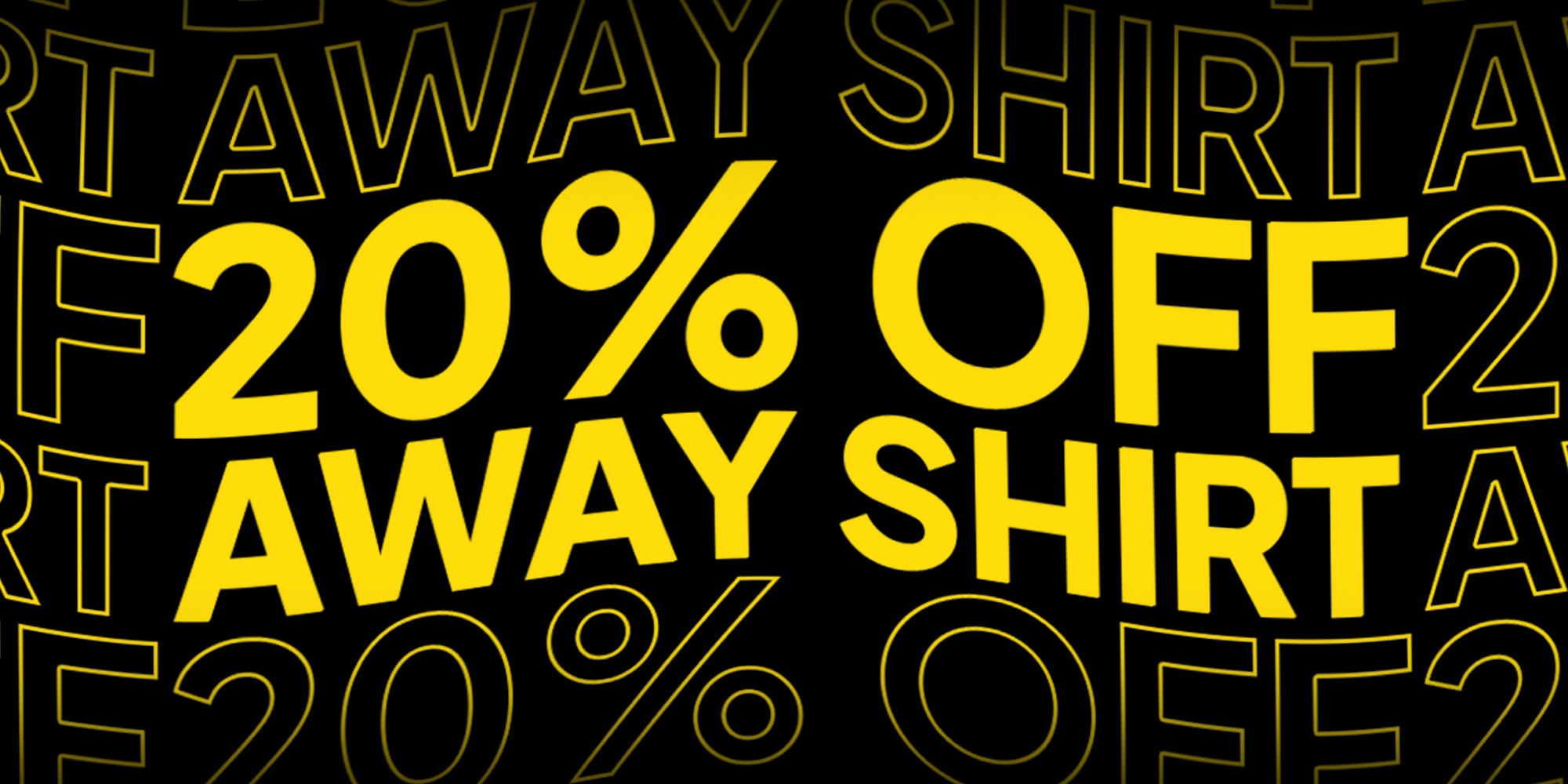 20% Off Away Shirt