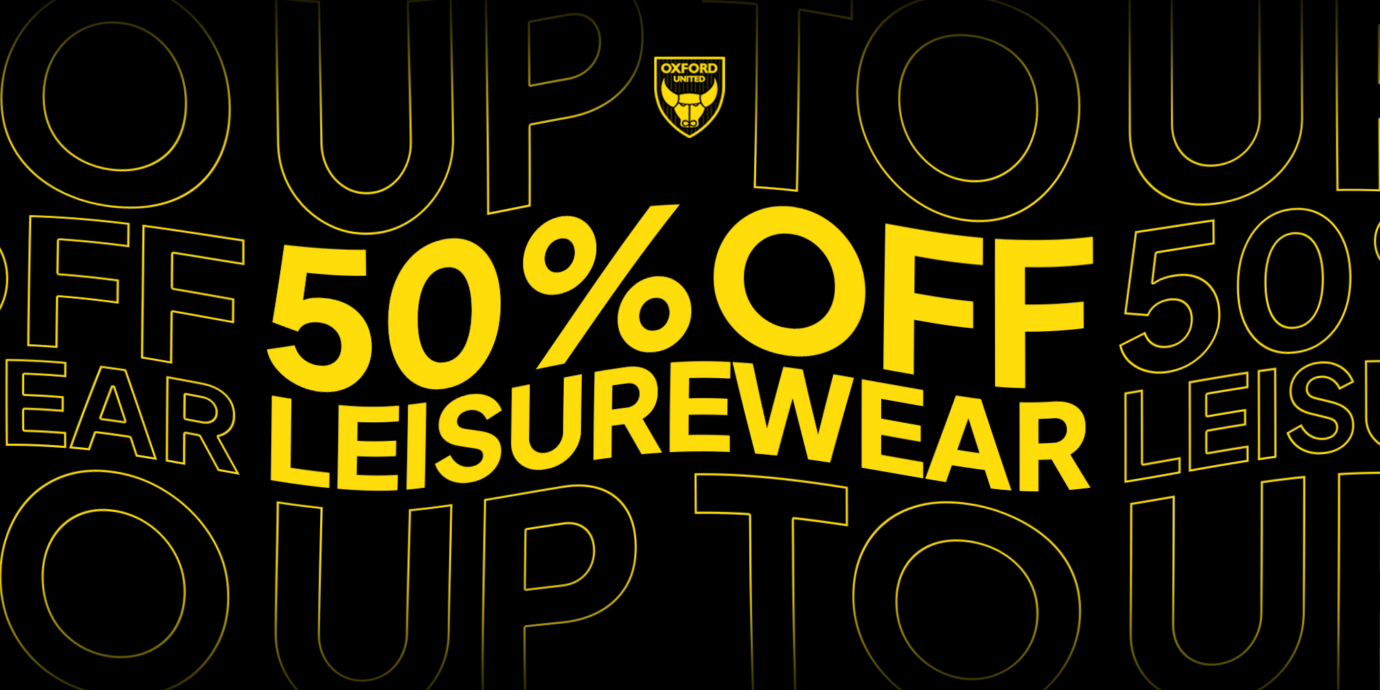 50% Off Leisurewear