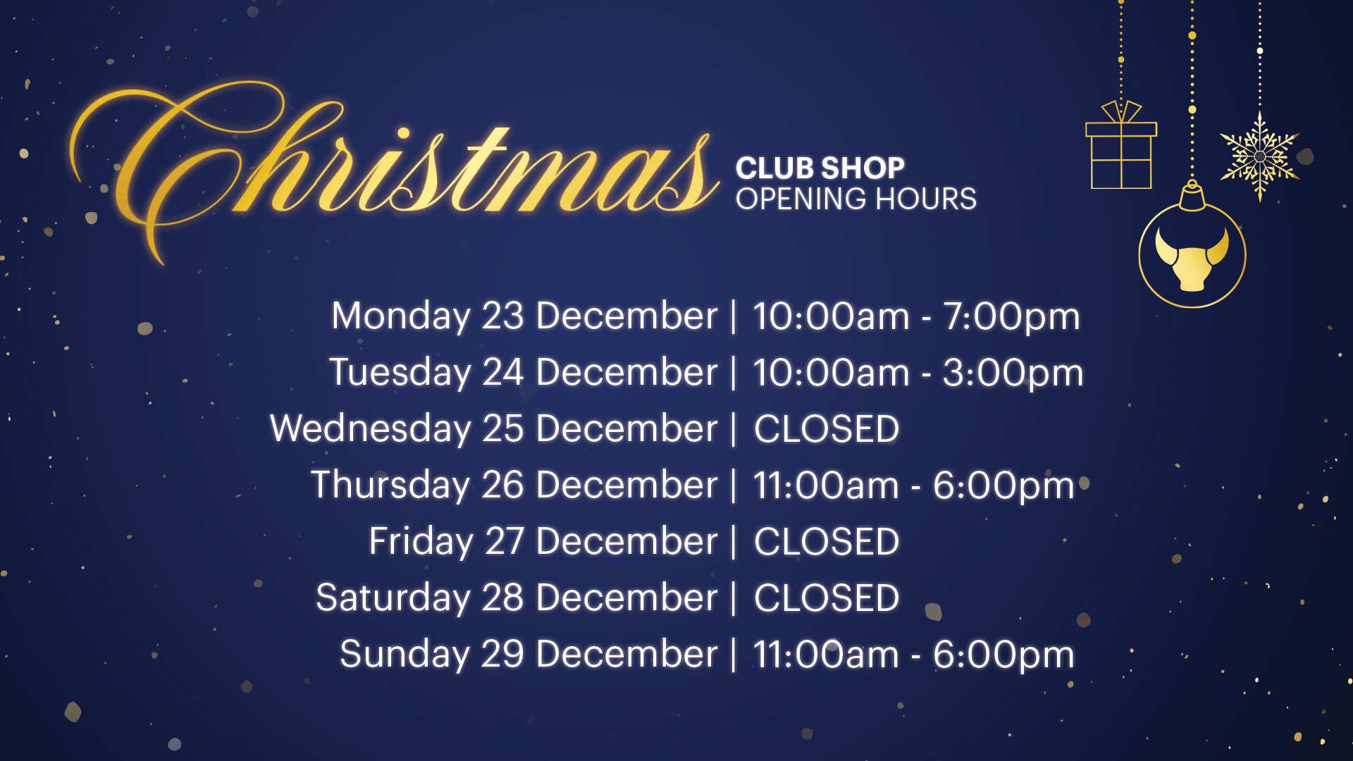 Club Shop Opening Hours2