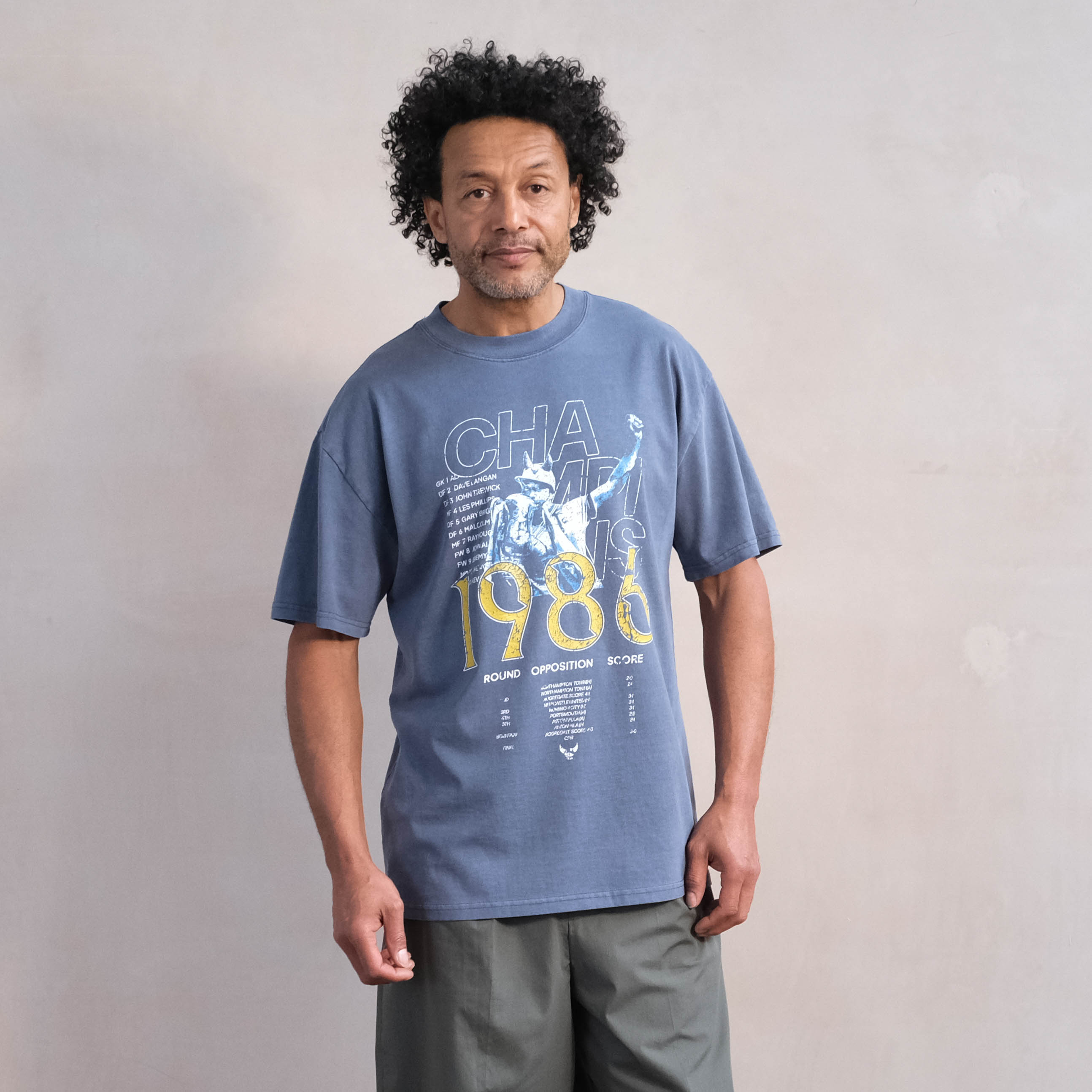 Champions T-shirt Faded Indigo