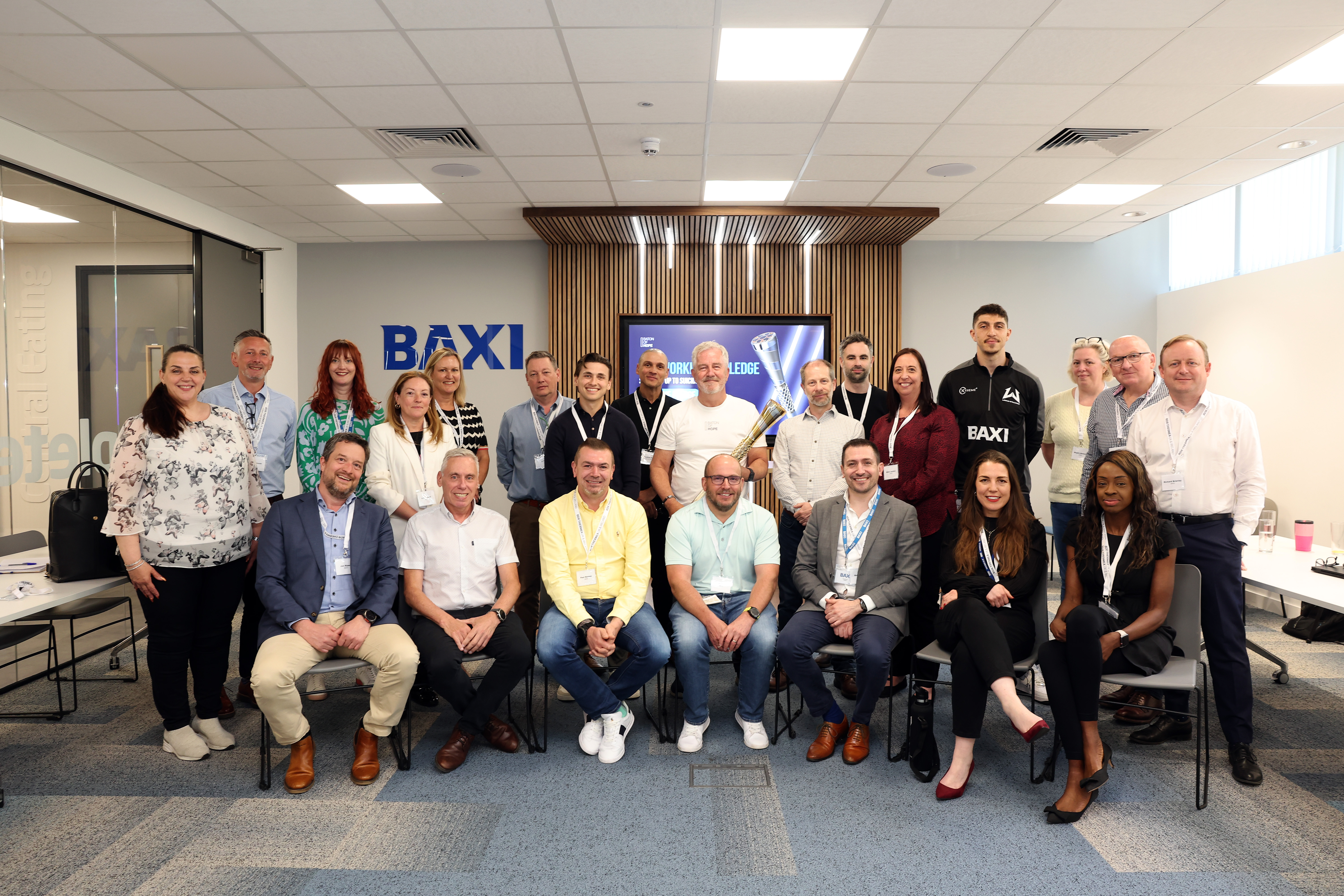 Baton of Hope at Baxi
