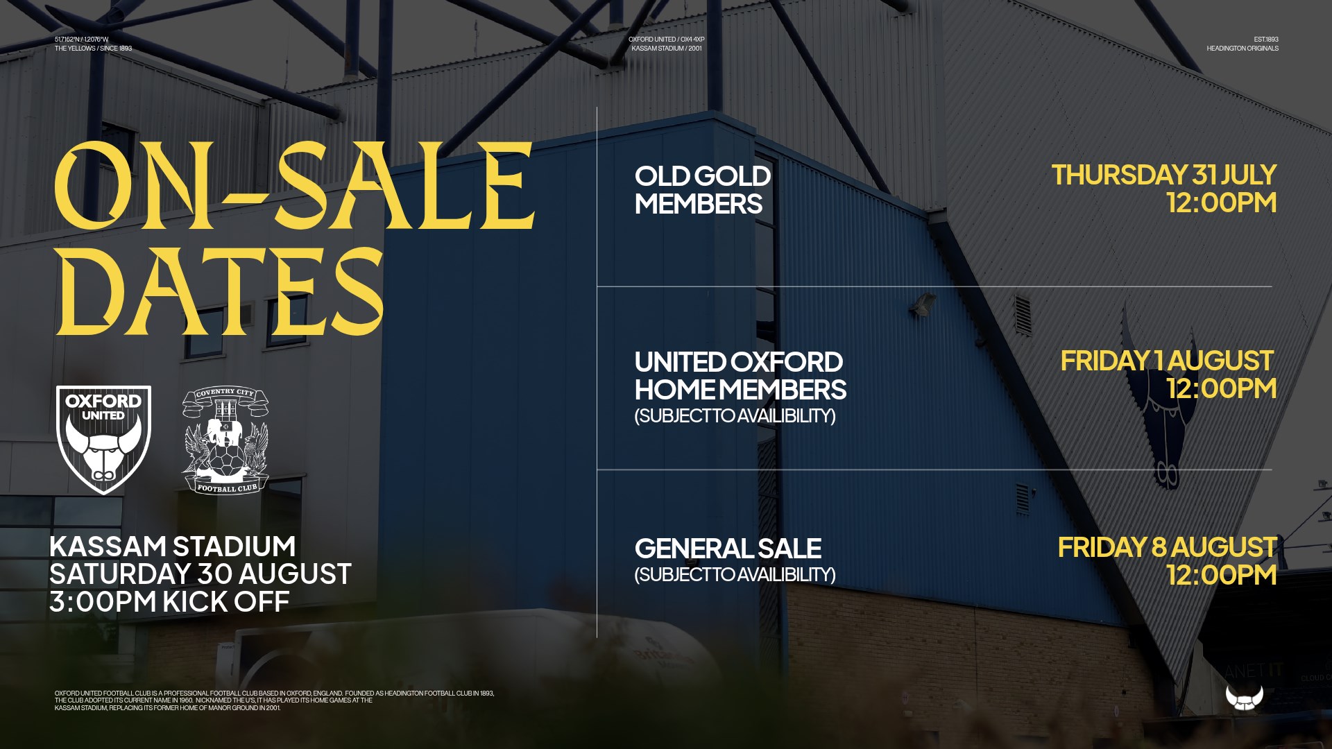 Coventry On Sale