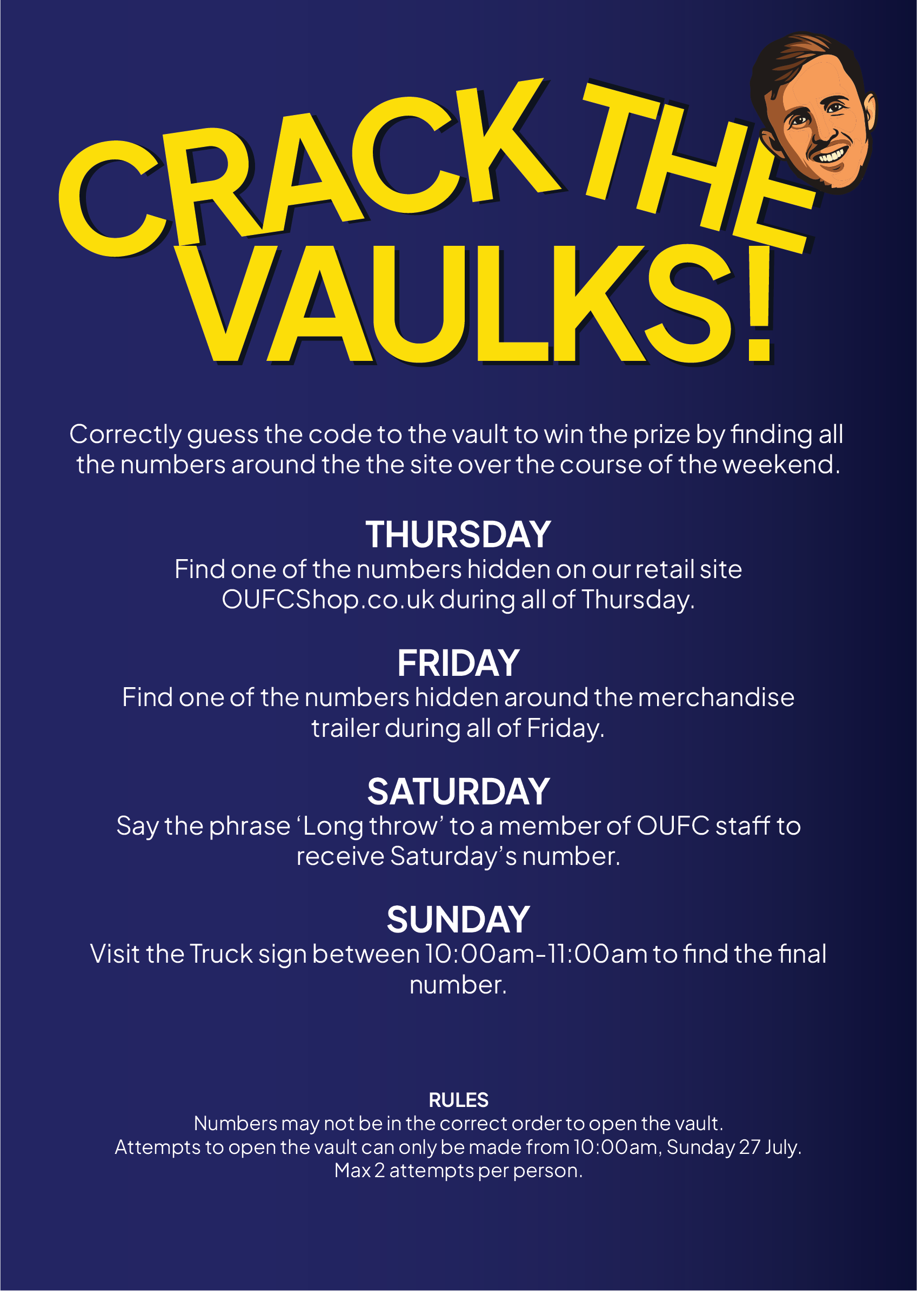 Crack the Vaulks Rules