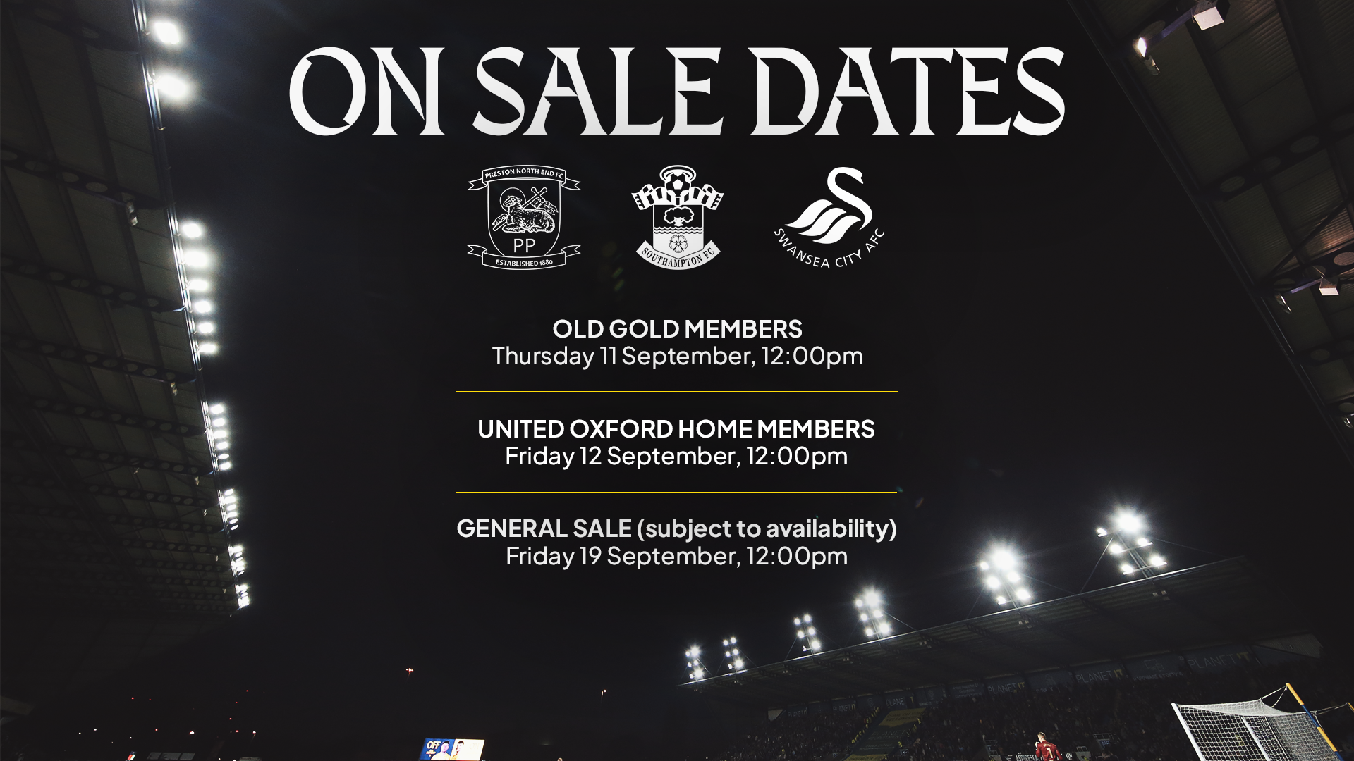 XMAS fixtures