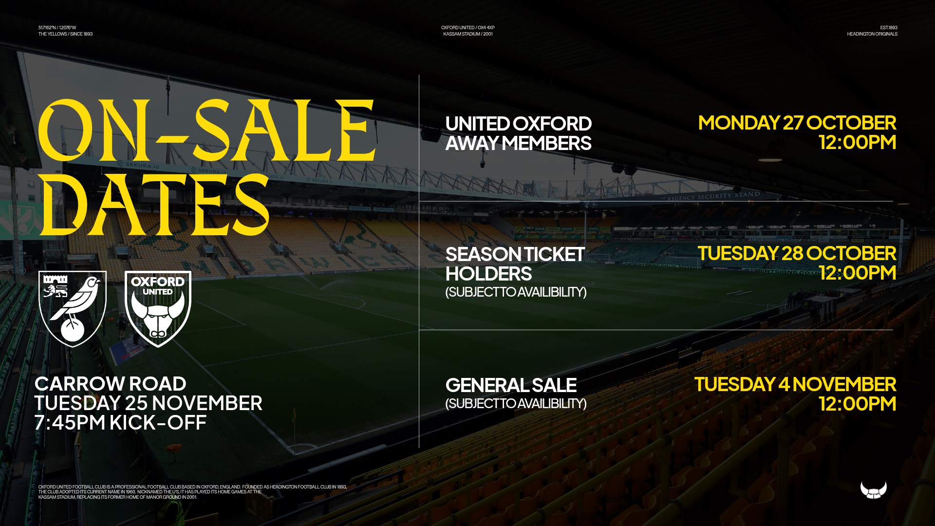 Norwich Tickets