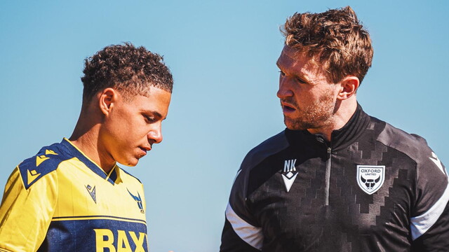 Niall Keown and Maeson Vaughan
