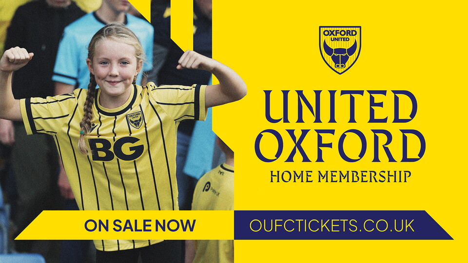 Introducing United Oxford 2024/25 Memberships Oxford United Football Club