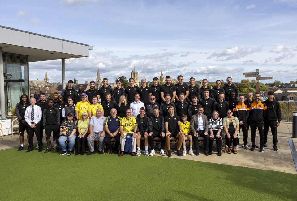 Oxford United 2025/26 Team Photo