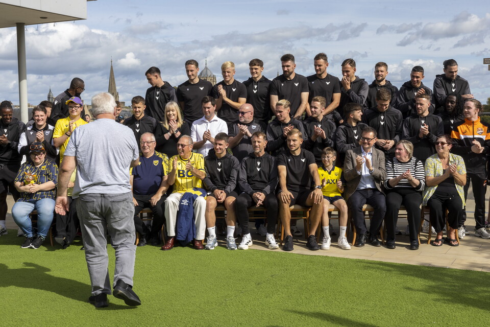 Oxford United 2025/26 Team Photo