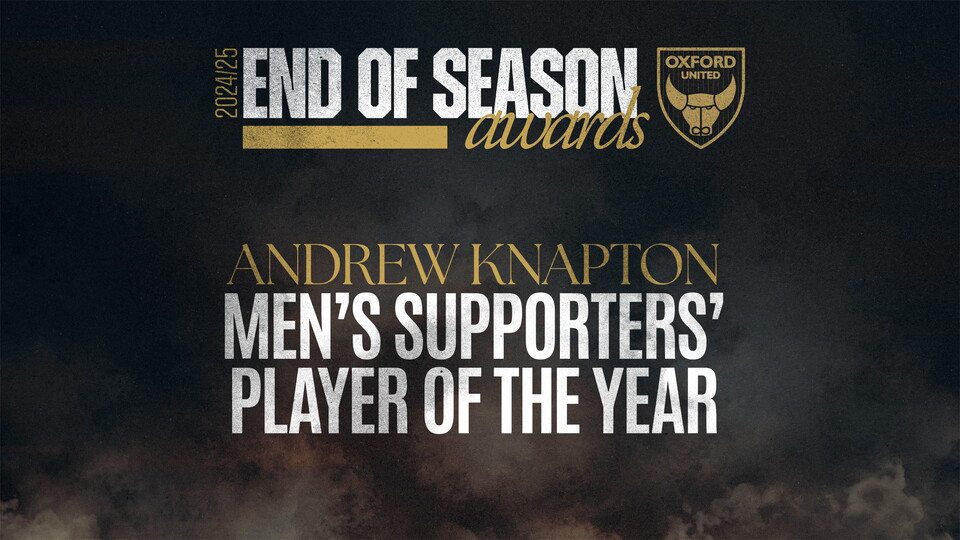 Andrew Knapton Men's Supporters' Player of the Year