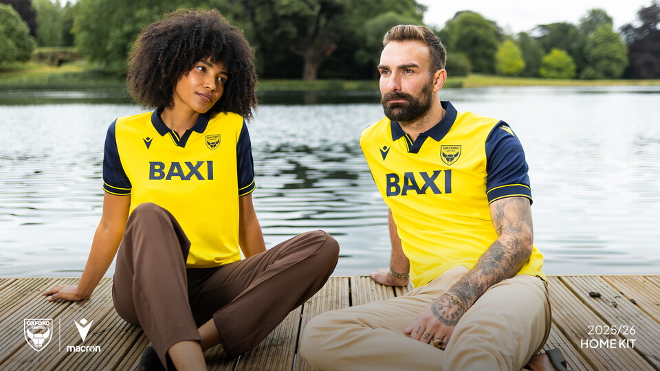Oxford United New Home Kit