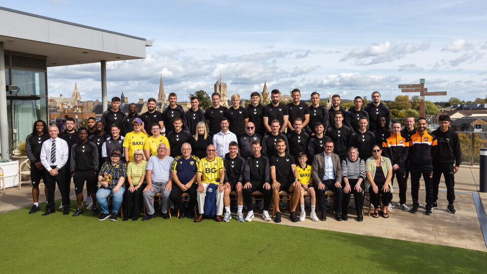 Oxford United Team Photo 2025/26
