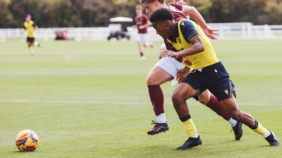 Oxford United U18s in Action