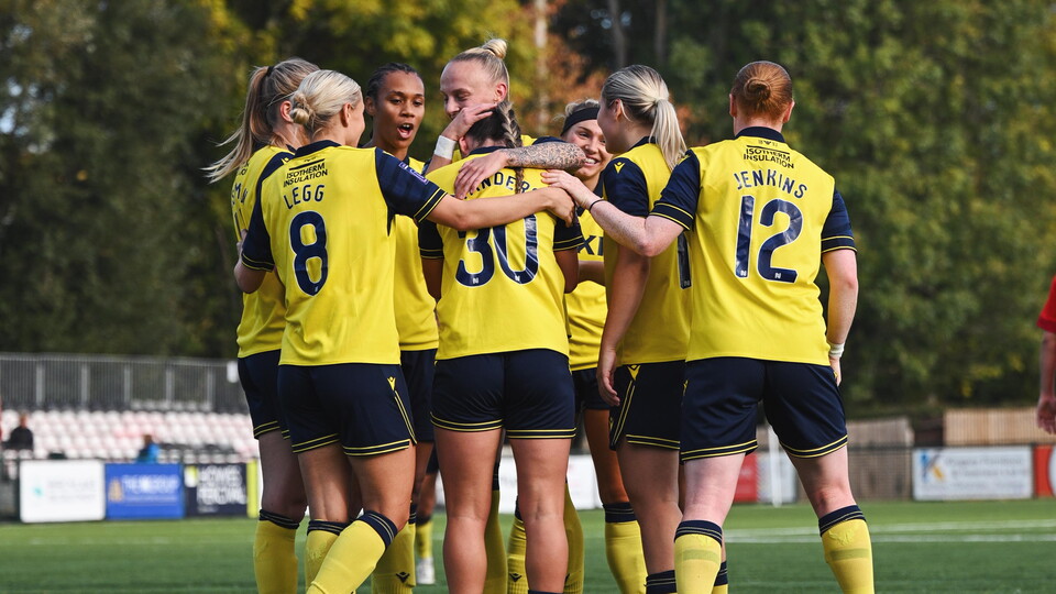 Oxford United Women Celebration