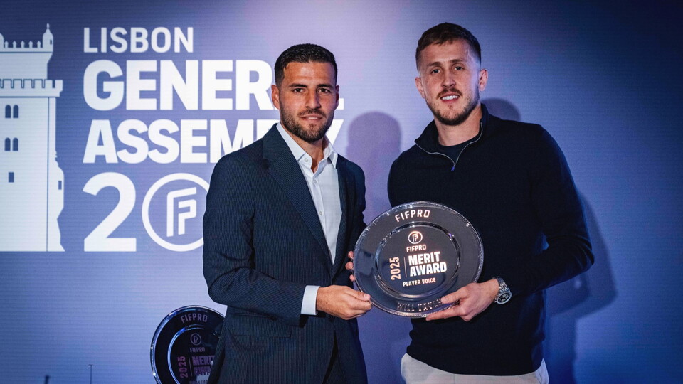 Will Vaulks FIFPRO Award.