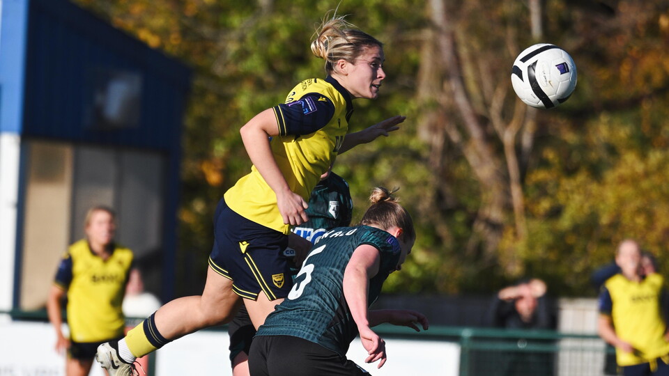 Emma Thompson in action against Watford