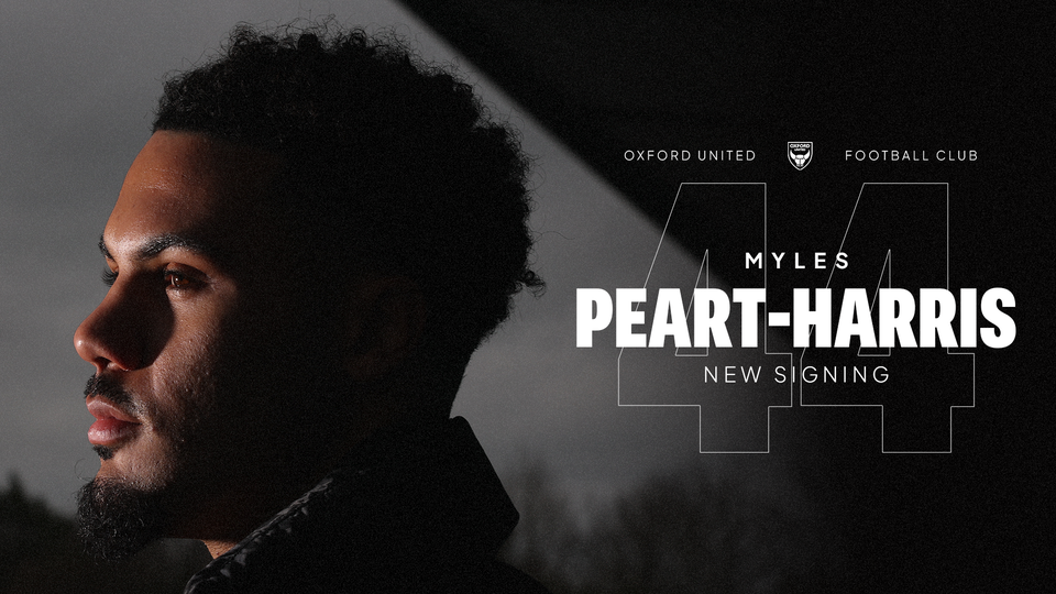 Oxford United Sign Myles Peart-Harris | Oxford United Football Club