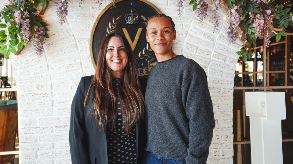 Naomi Bedeau and Louise Gregory