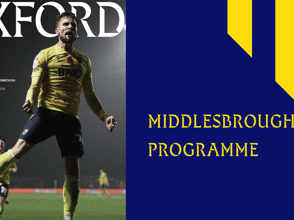 Middlesbrough programme