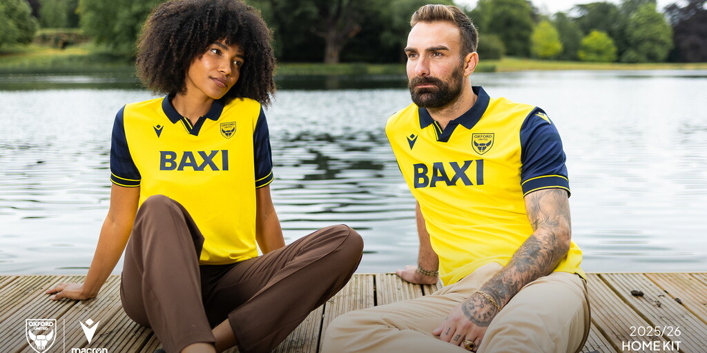 modern. classic. - Oxford United Unveil 2025/26 Home Kit | Oxford