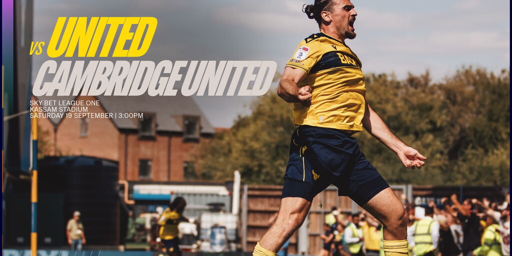 Cambridge United recibe a Oxford United este sábado