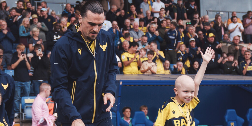 Oxford United respalda a la Bradley Lowery Foundation